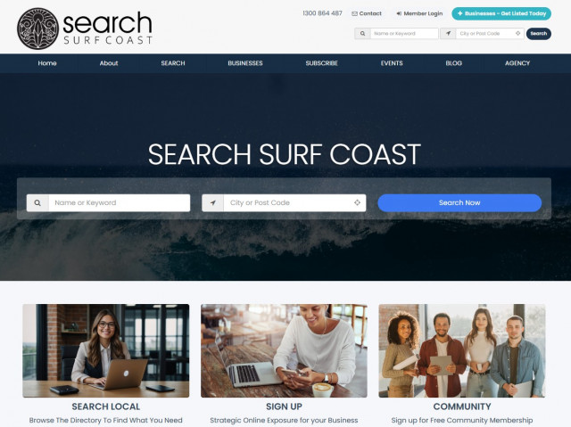 Search Surf Coast Business & Community Directory - Why Local Matters